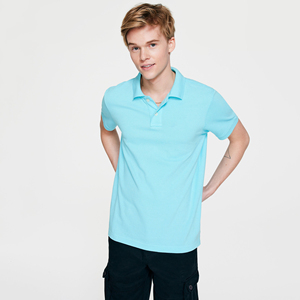 เสื้อโปโลกอล์ฟแขนสั้นราคาส่งสำหรับผู้ชาย พร้อมปักโลโก้ตามแบบที่กำหนดเอง รับผลิตแบบ OEM - Product Image 6