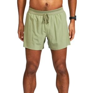 Lightweight Training Shorts for Men <b>Elastic</b> Waist Breathable Fabric Performance Wear for Crossfit and Daily Exercises - Product Image 3