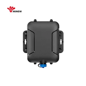 Minew Waterproof MG5 Outdoor Mobile Lte Iot Gateway Ble Iot Lte-m Gps Nb-iot Rechargeable Tracker Industrial Gateway