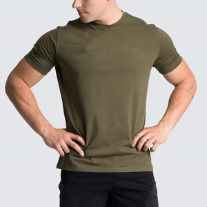 OEM Impression personnalisée T-shirt 100% coton pour hommes Derniers sports de course à pied manches courtes surdimensionnés 'Tee' Fit - Product Image 1
