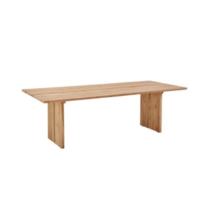 Mesa de Comedor Rectangular de Madera Moderna, Diseño Minimalista, Muebles Estables para el Hogar - Product Image 1