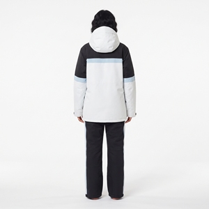 Traje de esquí impermeable para mujer, ropa de invierno gruesa, cálida y resistente al viento, ropa deportiva para exteriores con cremallera única - Product Image 3