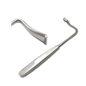 Hosanna Surgical - Retractor de Acero Inoxidable Alemán Bowdler Henry Rake de 17 cm con Mango de Plástico, Instrumento Manual Reutilizable - Product Image 3