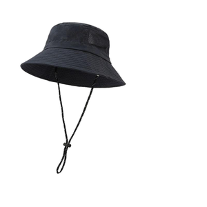 Sombreros de Pescador Impermeables de Verano para Hombre, Gorras de Sol Lisas para Exteriores, Sombrero de Surf de Nailon con Bolsillo con Cremallera - Product Image 4