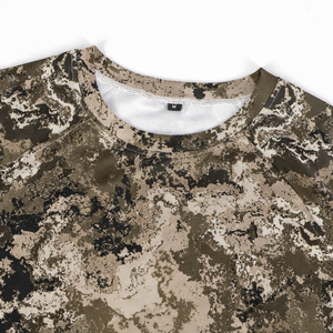 เสื้อยืดลายพรางสำหรับล่าสัตว์ ผ้าแคนวาสผสมโพลีเอสเตอร์ ระบายอากาศได้ดี แห้งเร็ว น้ำหนักเบา เหมาะสำหรับกิจกรรมกลางแจ้ง เสื้อผ้าผู้ชายสำหรับฤดูใบไม้ร่วง - Product Image 3