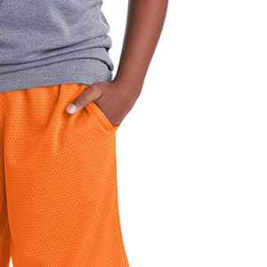 Pantalones Cortos Deportivos Casuales de Malla para Hombre, Transpirables, para Baloncesto, Entrenamiento, Gimnasio, Secado Rápido, Ecológicos - Product Image 4