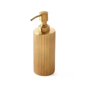 Top Selling Metal Soap <b>Dispenser</b> Bottle Durable Pump Refillable Liquid Soap <b>Dispenser</b> Decorative Bathroom Kitchen Accessory - Product Image 4