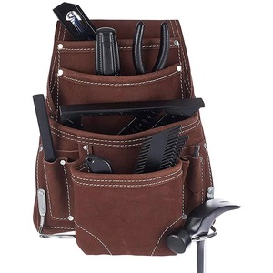 <b>Carpenter</b> Leather <b>Tool</b> Bag Waist <b>Tool</b> Pouch Leather Bag Durable Versatile Occidental Leather <b>Tool</b> Belt - Product Image 3