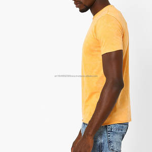 Camisetas de Hombre con Lavado Ácido y Logotipo Personalizado, Nuevo Estilo Moderno, Camiseta con Lavado Ácido para Hombre - Product Image 2