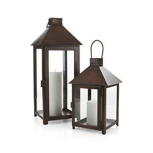 Farol Metálico Atemporal, Portavelas Decorativo de Hierro, Iluminación Premium para Jardín y Paisaje Exterior, Diseño Decorativo - Product Image 1