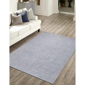 Elegante Alfombra de lana Alfombra Premium hecha a mano para sala de estar y dormitorio - Product Image 4