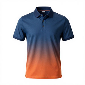 Camiseta Polo Deportiva de Golf para Hombre, Personalizada con Impresión o Bordado, de Alta Calidad, Transpirable, de Algodón y Poliéster, Económica, que Absorbe la Humedad - Product Image 1