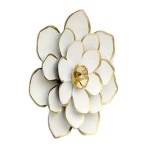 Vente chaude À La Main Feuille En Métal Décoration Murale De Luxe Artificielle Branche Décorative Pour La Maison Bureau Intérieur Dernier Intérieur - Product Image 2