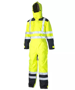 Men's Hi Vis <b>Waterproof</b> Workwear <b>Overall</b> Coverall Customized Logo Construction Suit Electrician Hi Vis <b>Overall</b> Uniform - Product Image 3