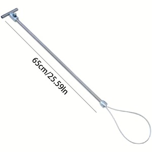 Pértiga de Captura de Animales de Acero Inoxidable para Cerdos y Perros, Herramienta de Sujeción para Ganado, Equipo Agrícola - Product Image 2