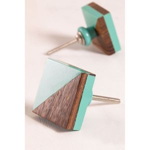 Boutons uniques multi-designs en résine et en bois pour meubles et organisateurs de placards - Product Image 1