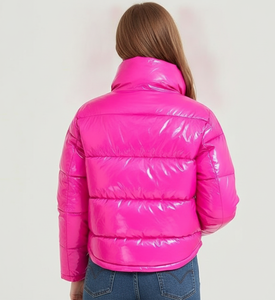 2024 Winter Hooded Fluffy Puffer Down Coat Women Thicken Warm Short Parkas 90 <b>White</b> Duck Down Casual Leisure Down <b>Jacket</b> - Product Image 5