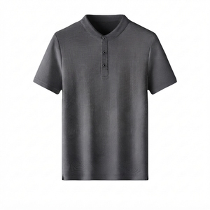 Polo homme uni en coton piqué doux, broderie personnalisée, fournisseur en gros, polo homme de haute qualité, coupe ajustée - Product Image 1