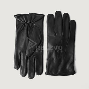 Guantes de Motociclismo de Cuero Genuino al por Mayor, con Logotipo Personalizado, MOQ Bajo, Marca Privada, Guantes Deportivos de Dedo Completo para Motociclistas, con Protección Rígida - Product Image 5