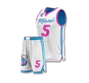 Personnalisable Pas Cher 100% Polyester Réversible Basketball Jersey Respirant Formation Basketball Uniformes Ensembles - Product Image 5