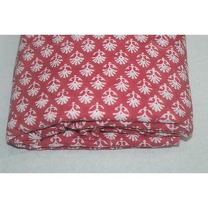 Antique Jaipuri Hand Block Printed Fabric Suppliers 100% Cotton Fabric Soft Natural Hand Printed Fabric by the Yard - Product Image 4