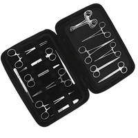 Kit d'instruments vétérinaires pour chirurgie générale, ensemble de base durable en acier inoxydable, approuvé ISO, COBECO INSTRUMENTS
