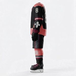 Uniforme de Hockey sobre Hielo RIVIAN ATLANTIC de Alta Calidad, Impresión por Transferencia de Calor, Manga Larga, 100% Poliéster, Logotipo Personalizado para Hombre - Product Image 5