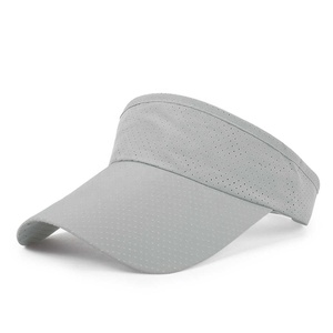 Visière de sport réglable multicolore 100 % polyester à séchage rapide, casquette quatre saisons avec impression numérique pour la randonnée en extérieur, visière personnalisée - Product Image 5