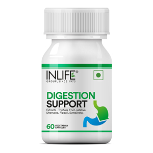 Digestion Formula Capsules 60 Vegetarian Capsules Herbal Botanical <b>Blend</b> Plant Based Ingredients <b>Bottle</b> Pack - Product Image 1