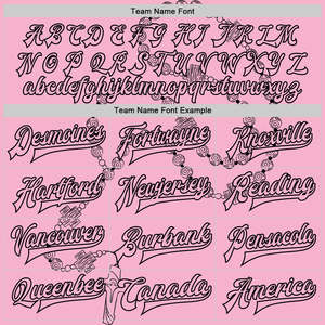 Custom Pink Varsity <b>Jacket</b> <b>Men</b> Plus Size Preppy Style Heat Transfer Printing <b>Letter</b> Pattern Turn-down Collar Regular Sleeve - Product Image 6