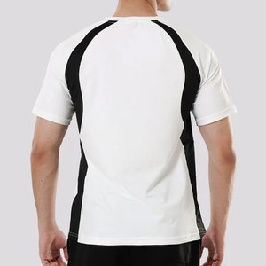 T-shirt à manches courtes pour homme, coupe classique, design à empiècements longs, personnalisé, haute qualité, léger, 180 g/m² - Product Image 5