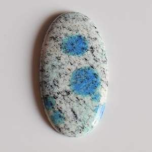 Colgante Ovalado de Jaspe K2 Natural 46x25x5mm en Forma de Gota para Fabricación de Joyas, Cuentas de Gemas para DIY, Collar y Pulsera - Product Image 1