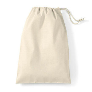 ถุงผ้าแคนวาสแบบมีเชือกผูก ปิดด้วยเชือก ขนาดสั่งทำได้ - Product Image 6