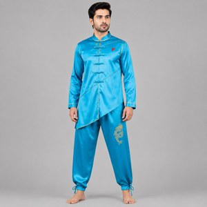 Uniforme moderno de kung fu diseñado para brindar fuerza, flexibilidad y comodidad transpirable con materiales de primera calidad y construcción duradera. - Product Image 1