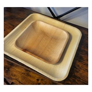 Vietnam Wholesale Palm Leaf <b>Plate</b> <b>Disposable</b> Eco Friendly Compostable Natural Biodegradable Dinner <b>Plate</b> for Restaurant Hotel - Product Image 6