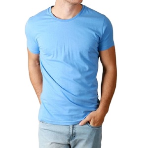T-shirts pour hommes de haute qualité, prix de gros, personnalisables, 100% coton, séchage rapide, respirants, manches courtes, coupe classique, sur mesure - Product Image 5