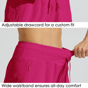 Shorts de Cintura Alta para Mujer, Personalizables, de Secado Rápido, Tela Oxford, Transpirables y Cómodos para Gimnasio y Uso Casual - Product Image 4