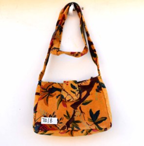 Bolso Tote Casual de Terciopelo, Nuevo Modelo 2026, para Mujer, Diseño Clásico Natural, Cierre de Cremallera, Ecológico, con Estampado Floral - Product Image 1