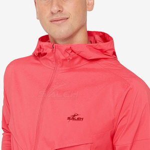 High Quality <b>Reflective</b> <b>Running</b> <b>Jacket</b> With Breathable Fabric Wind Resistant Finish And Comfortable Fit For Active Exercise - Product Image 5
