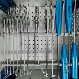 PISSCO Arthroscopy Forceps Set Knee Surgery Orthopedic Arthroscopy <b>Instrument</b> Set Knee Arthroscopy Kit With Sterilization Box - Product Image 1