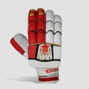 Guantes de Cricket MB Negros, Rojos y Blancos de Alta Calidad con Logotipo Personalizado, Diseño Totalmente Personalizado, de Cuero, Ambidiestros, para Niños - Product Image 3