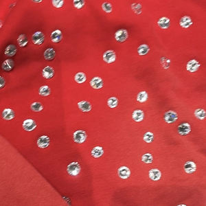 Sweat à capuche zippé personnalisé pour homme, en molleton épais, style streetwear, orné de strass thermocollés et de logo, 100% coton - Product Image 3