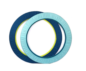 BOLD SMART Unisex Adjustable <b>Weighted</b> Hula <b>Hoops</b> Covers Smart Fun Rhythmic Body Exercise Kids Adults Polyester Cotton Spandex - Product Image 1