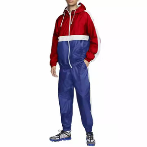 Outdoor Zipper <b>Suit</b> for Men Custom Waterproof Lightweight Windbreaker Set with Durable Nylon Polyester Men's Track <b>Suit</b> Style - Product Image 1