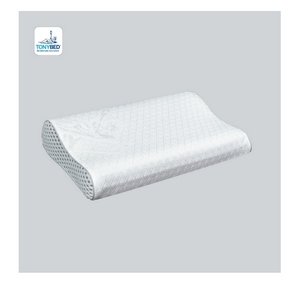 Almohada Ergonómica de Espuma Viscoelástica con Gel Refrigerante, de Buena Calidad, Inodora, Hipoalergénica, Suave, para un Sueño Reparador, Fabricada en Vietnam - Product Image 1
