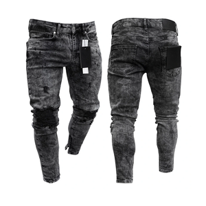 Servicio OEM, Pantalones Vaqueros para Hombre, a la Moda, Cómodos, de Primera Calidad, Diseño Personalizado - Product Image 3