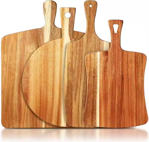 Tabla de Cortar de Madera Económica Hecha a Mano para Cocinar y Servir, Diseño Simple - Product Image 1