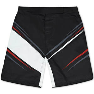 High Quality Canvas MMA <b>Shorts</b> <b>Men</b> Front Custom Printed Solid Pattern Grappling Sports Training Outfit <b>Quick</b> <b>Dry</b> Breathable OEM - Product Image 4