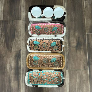 New Bulk Manufacturer 2026 Leather Storage Tray Large Capacity for Bathroom Tableware Jewelry Keys-Handmade Decorative Holder - Product Image 5