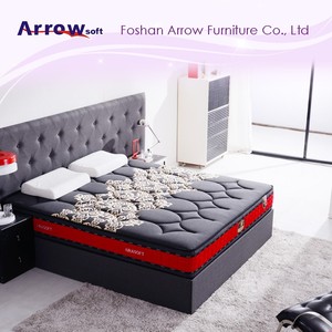 Vua Và Nữ Hoàng Kích Thước Cao Su Thiên Nhiên Gel Bộ Nhớ Bọt Và Bọt 5 Túi Mùa Xuân Nệm Chân Không Nén Cuộn lên Trong Hộp - Product Image 1